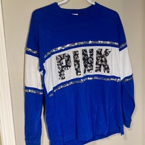 PINK long sleeve with sequins